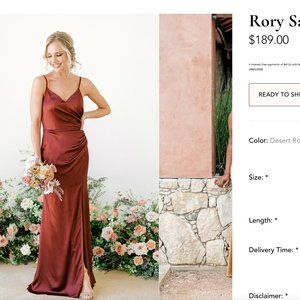 Relvery Rory Satin Dress